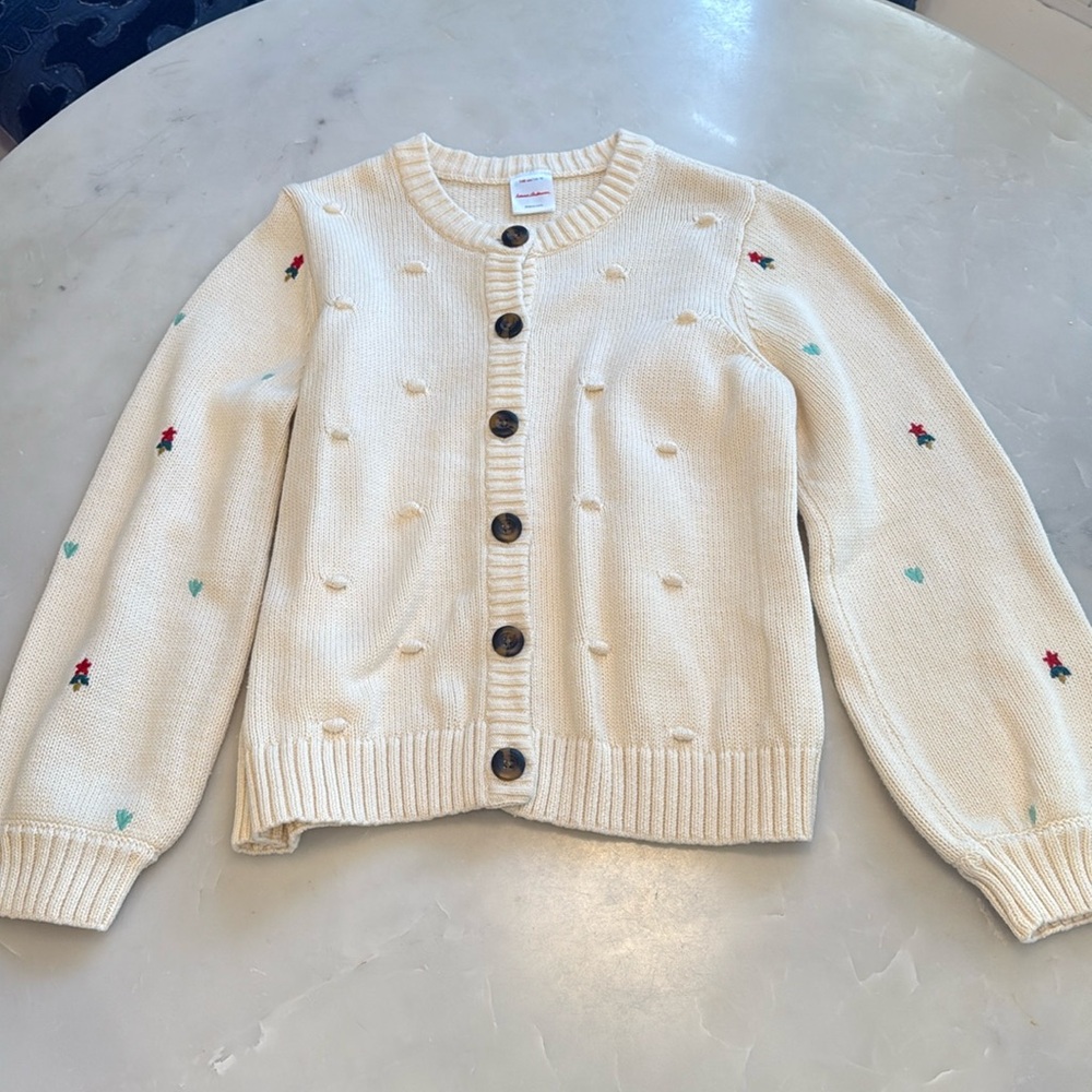Hanna Anderson girls sweater size 10